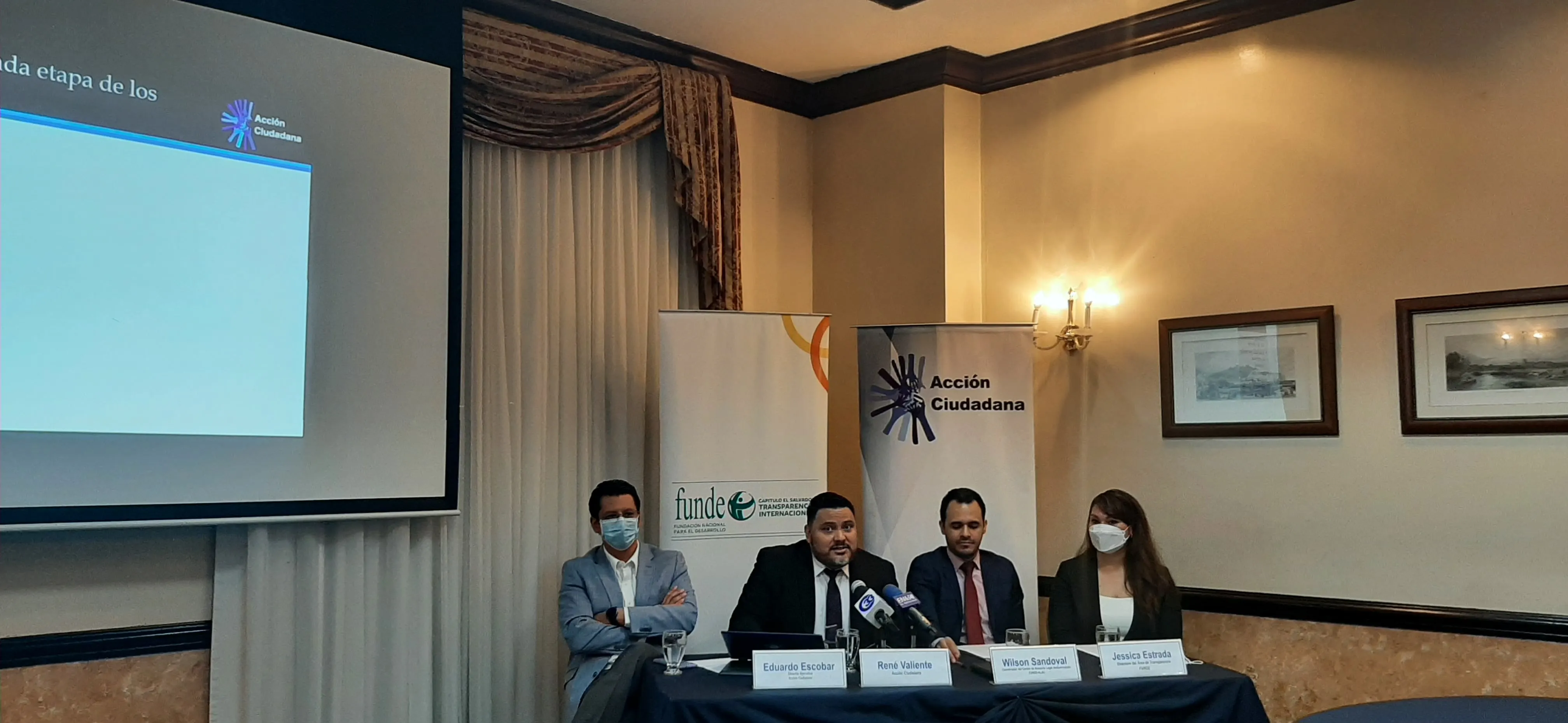 Presentación del Informe: “Propuesta de Reforma de Ley para la Independencia Judicial: Justicia Abierta”